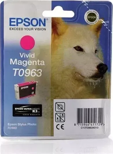 Расходный материал для печати EPSON T096340 C13T09634010 пурпурный