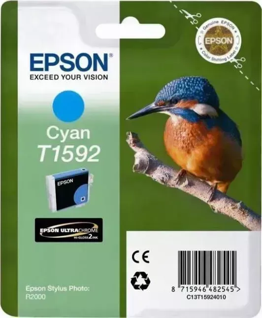 Расходный материал для печати EPSON C13T15924010 голубой