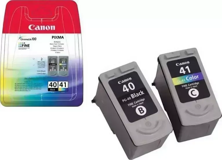 Расходный материал для печати CANON PG-40+CL-41 черный/трехцветный