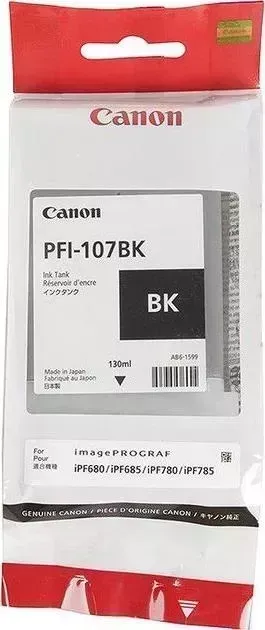 Расходный материал для печати CANON PFI-107BK черный