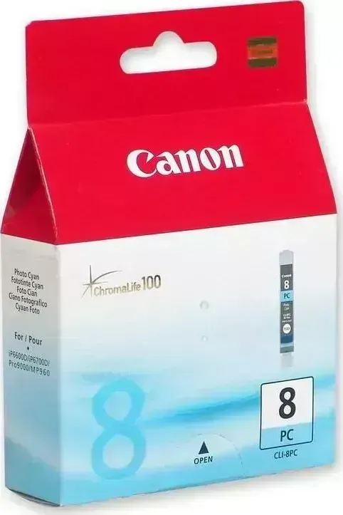 Расходный материал для печати CANON CLI-8PC голубой