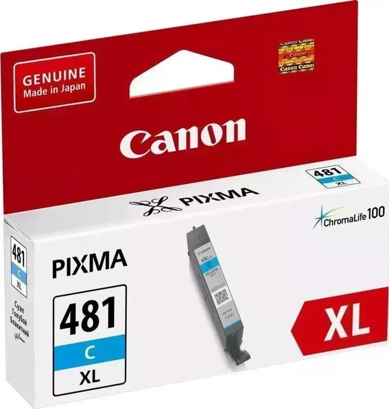 Расходный материал для печати CANON CLI-481XL PB голубой