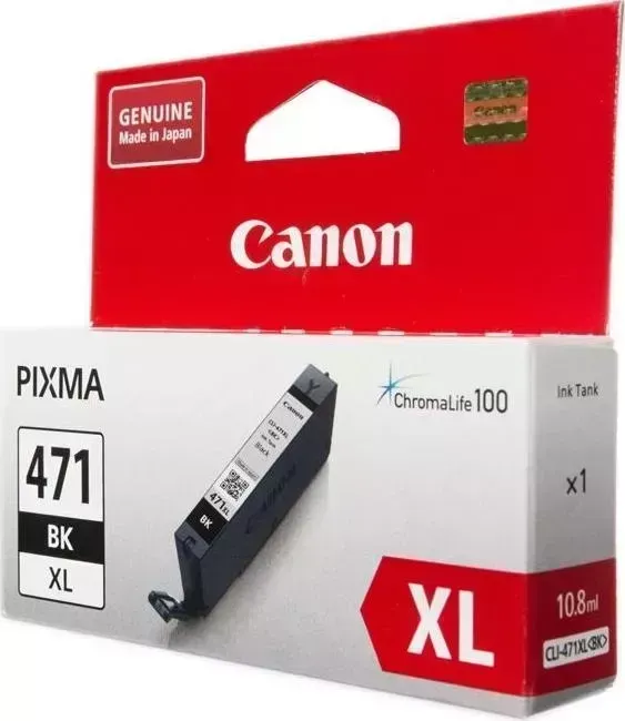 Расходный материал для печати CANON CLI-471XLBK черный