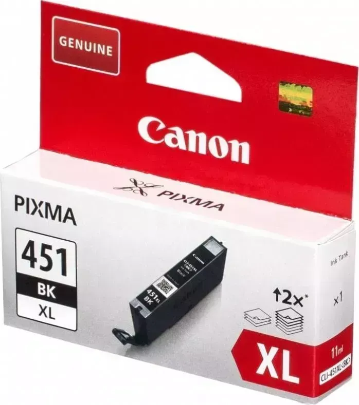 Расходный материал для печати CANON CLI-451BK XL (6472B001)