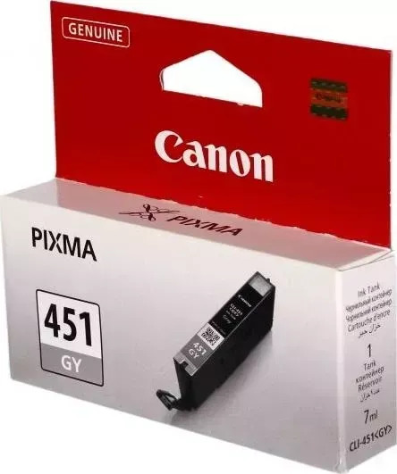 Расходный материал для печати CANON CLI-451GY серый