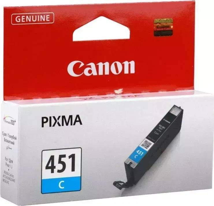 Расходный материал для печати CANON CLI-451C голубой