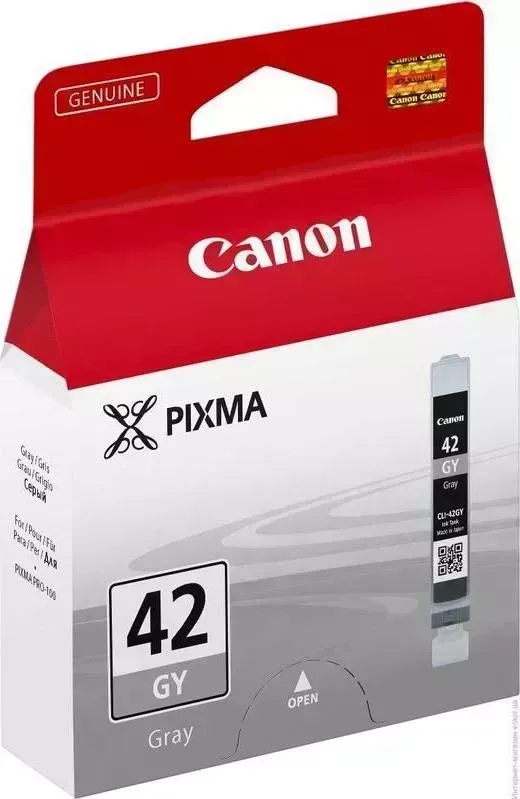 Расходный материал для печати CANON CLI-42GY серый