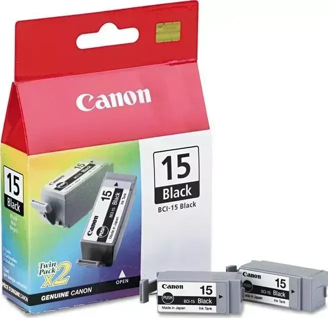 Расходный материал для печати CANON BCI-15 Black (8190A002)