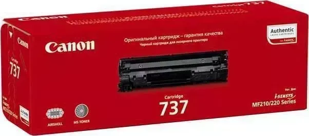 Расходный материал для печати CANON 737 черный