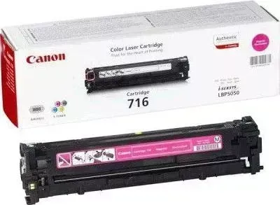 Расходный материал для печати CANON 716M пурпурный