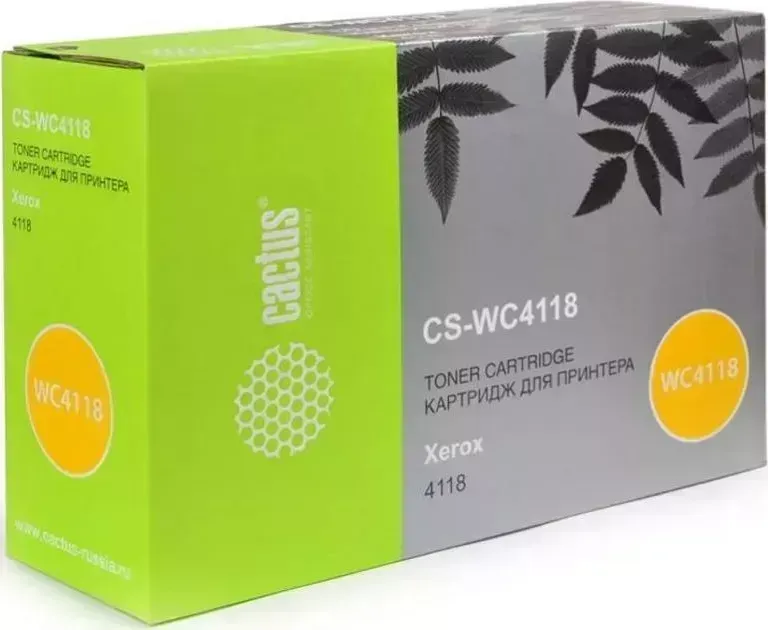 Расходный материал для печати CACTUS CS-WC4118 черный