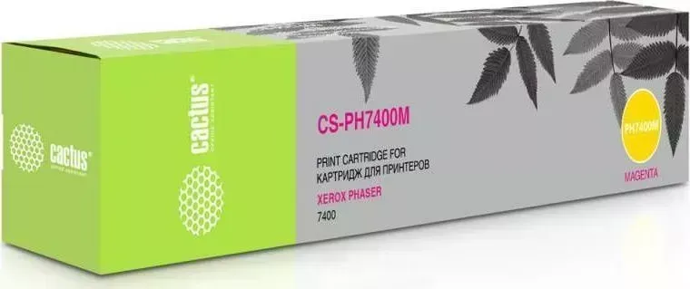 Расходный материал для печати CACTUS CS-PH7400M пурпурный