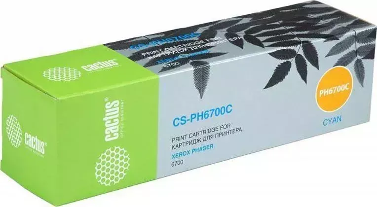 Расходный материал для печати CACTUS CS-PH6700C голубой