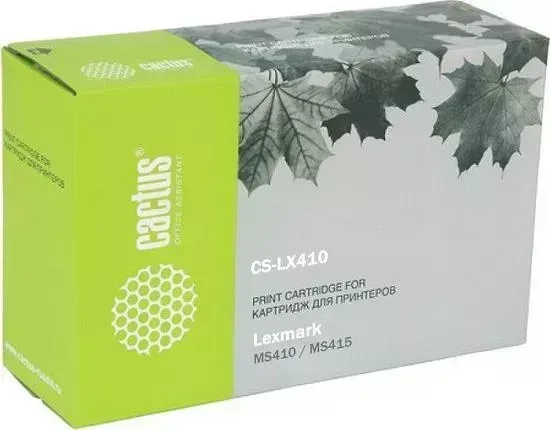 Расходный материал для печати CACTUS CS-LX410 черный