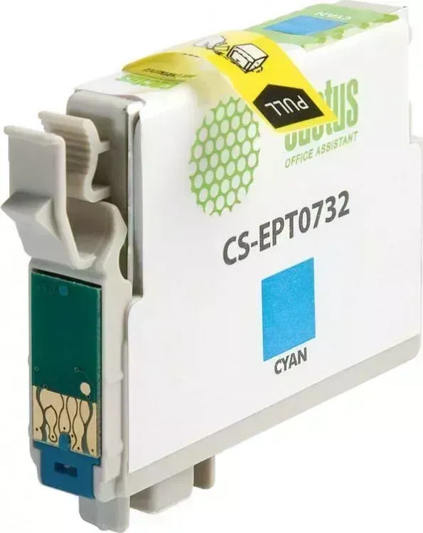 Расходный материал для печати CACTUS CS-EPT0732 голубой