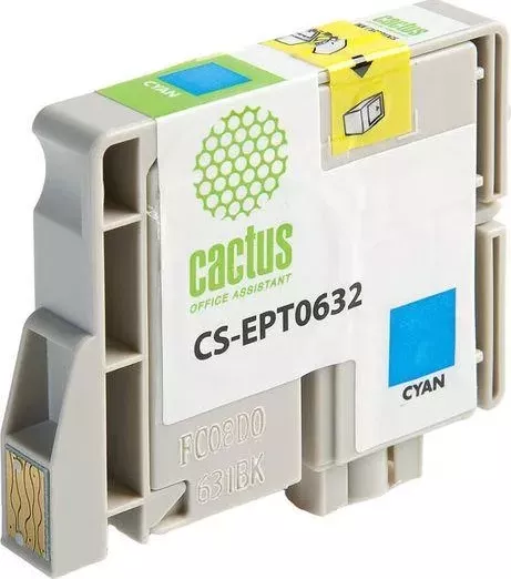 Расходный материал для печати CACTUS CS-EPT0632 голубой