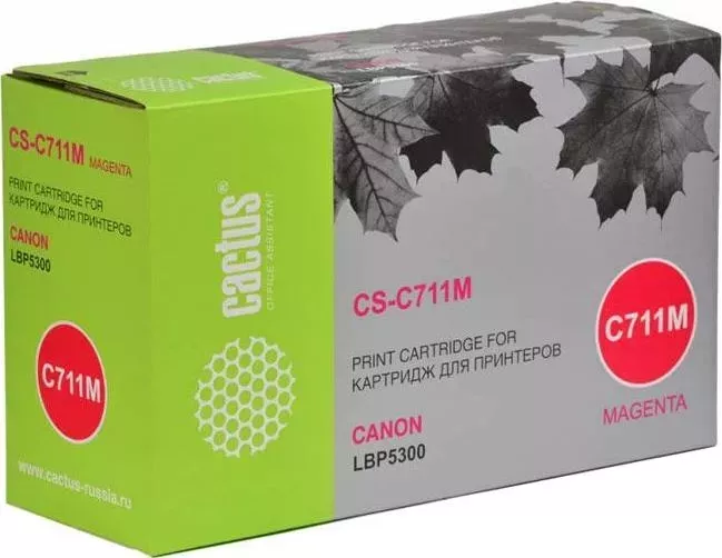 Расходный материал для печати CACTUS CS-C711M пурпурный