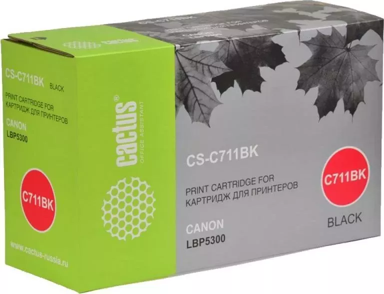Расходный материал для печати CACTUS CS-C711BK черный