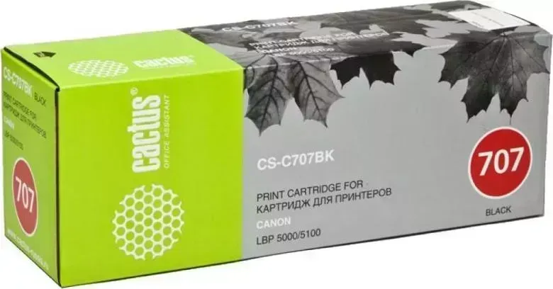 Расходный материал для печати CACTUS CS-C707BK черный