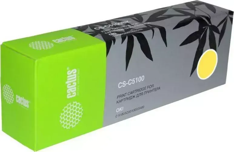 Расходный материал для печати CACTUS CS-C5100Y желтый