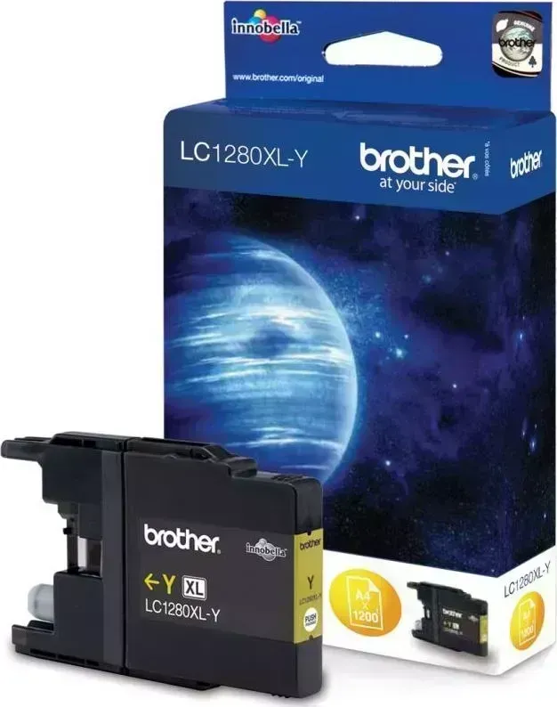 Расходный материал для печати BROTHER LC1280XLY желтый