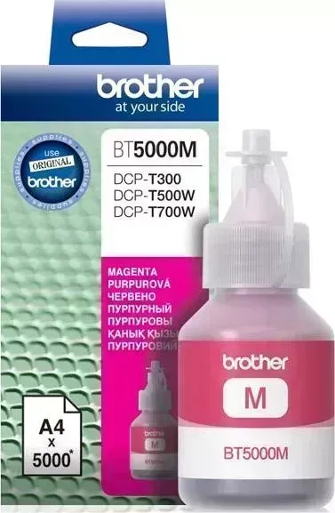 Расходный материал для печати BROTHER BT5000M пурпурный
