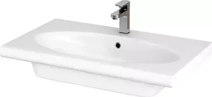 Раковина CERSANIT NATURE 80 1 отв., белый (S-UM-NTR80/1-w)