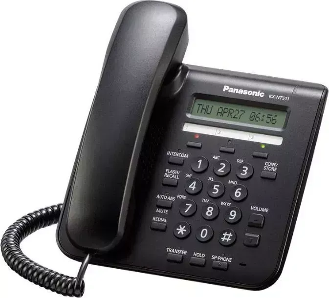 VoIP-телефон PANASONIC KX-NT511ARUB