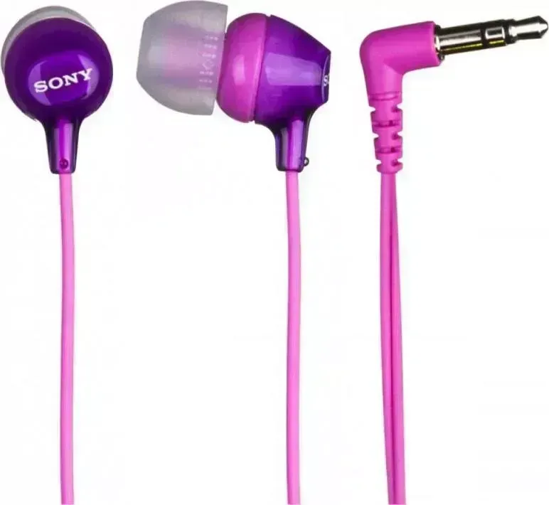 Наушники SONY MDR-EX15APV фиолетовый