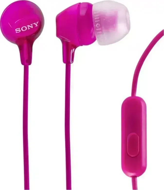 Наушники SONY MDR-EX15APPI розовый