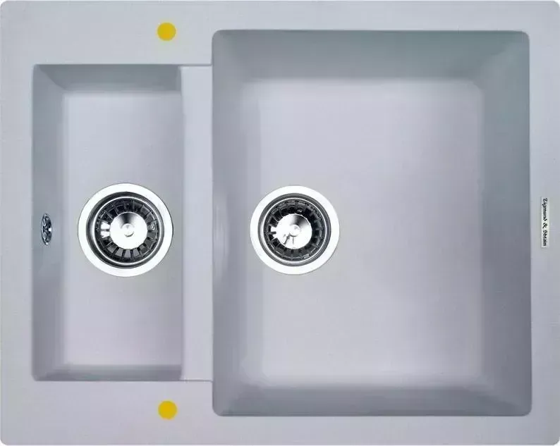 Мойка кухонная  Zigmund & Shtain RECHTECK 600.2 млечный путь