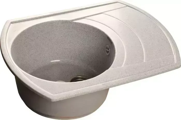 Мойка кухонная GranFest Rondo GF-R650L серый (310)