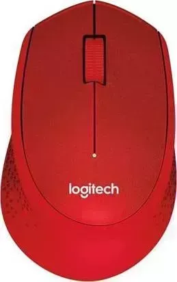 Мышь компьютерная LOGITECH M330 красный (910-004911)