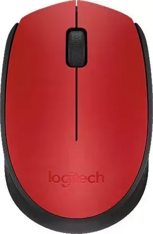 Мышь компьютерная LOGITECH M171 Red/Black (910-004641)