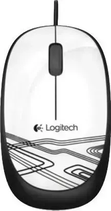 Мышь компьютерная LOGITECH M105 White (910-002944)