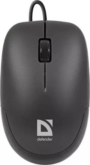 Мышь компьютерная DEFENDER MM-010 Black (52010)