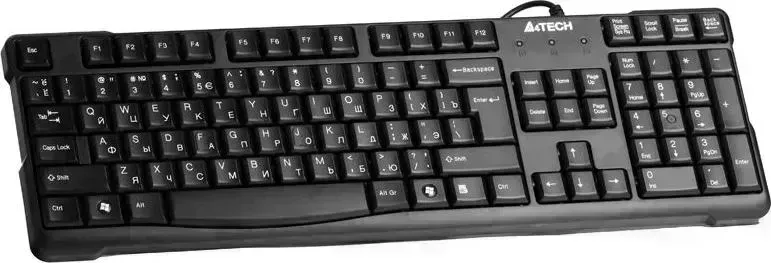 Клавиатура A4TECH KR-750 USB черный