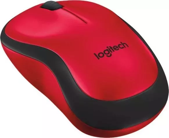 Мышь компьютерная LOGITECH M220 красный (910-004880)
