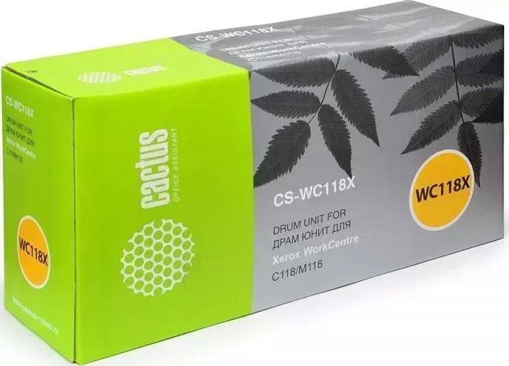 Расходный материал для печати CACTUS CS-WC118X черный