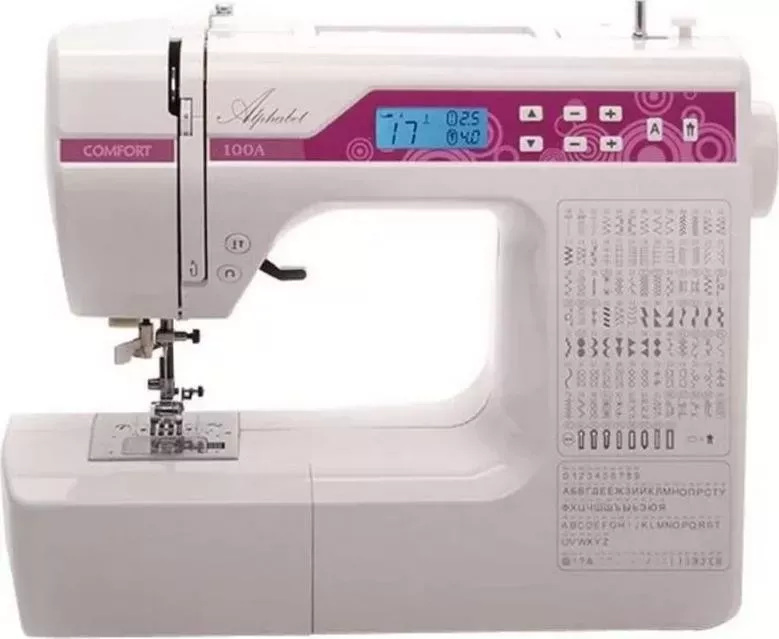 Швейная машина COMFORT 100A белый/розовый