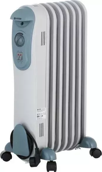 Обогреватель масляный VITEK VT-2121 GY (серый)
