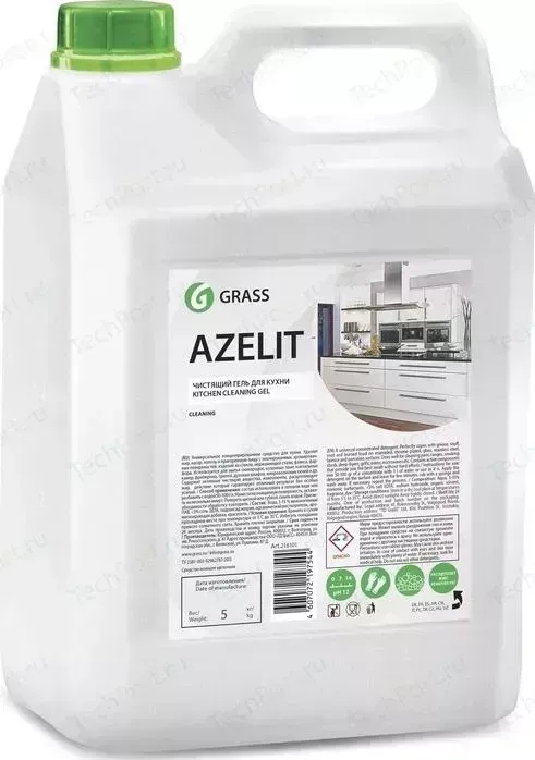 Чистящее средство GRASS для кухни "Azelit" (гелевая формула), 5 л