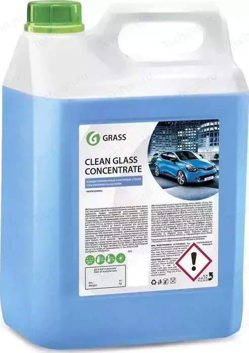 Очиститель стекол GRASS "Clean Glass Concentrate", 5 л