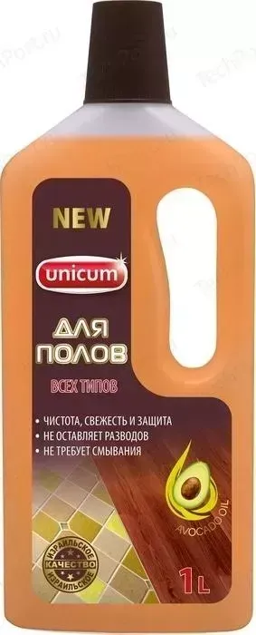 Средство UNICUM для мытья полов универсальное, 1 л
