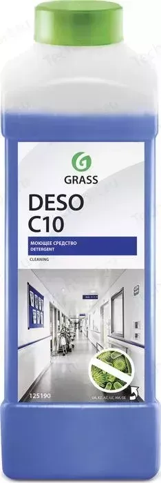 Средство GRASS дезинфицирующее "Deso C10", 1 л