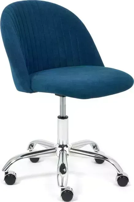 Кресло офисное TetChair Melody флок синий 32