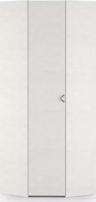 Шкаф угловой Моби для одежды Амели 13.131 шелковый камень ( дверь)