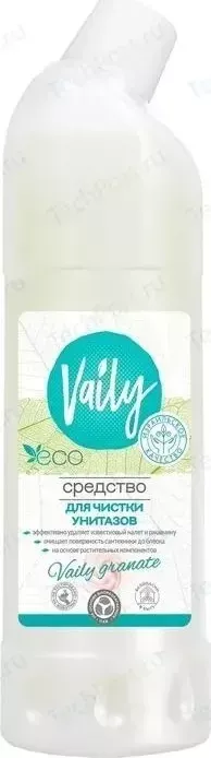 Гель VAILY для чистки унитаза, эко-продукт, 750 мл