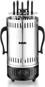 Шашлычница BBK BBQ601T нерж.ст./черный