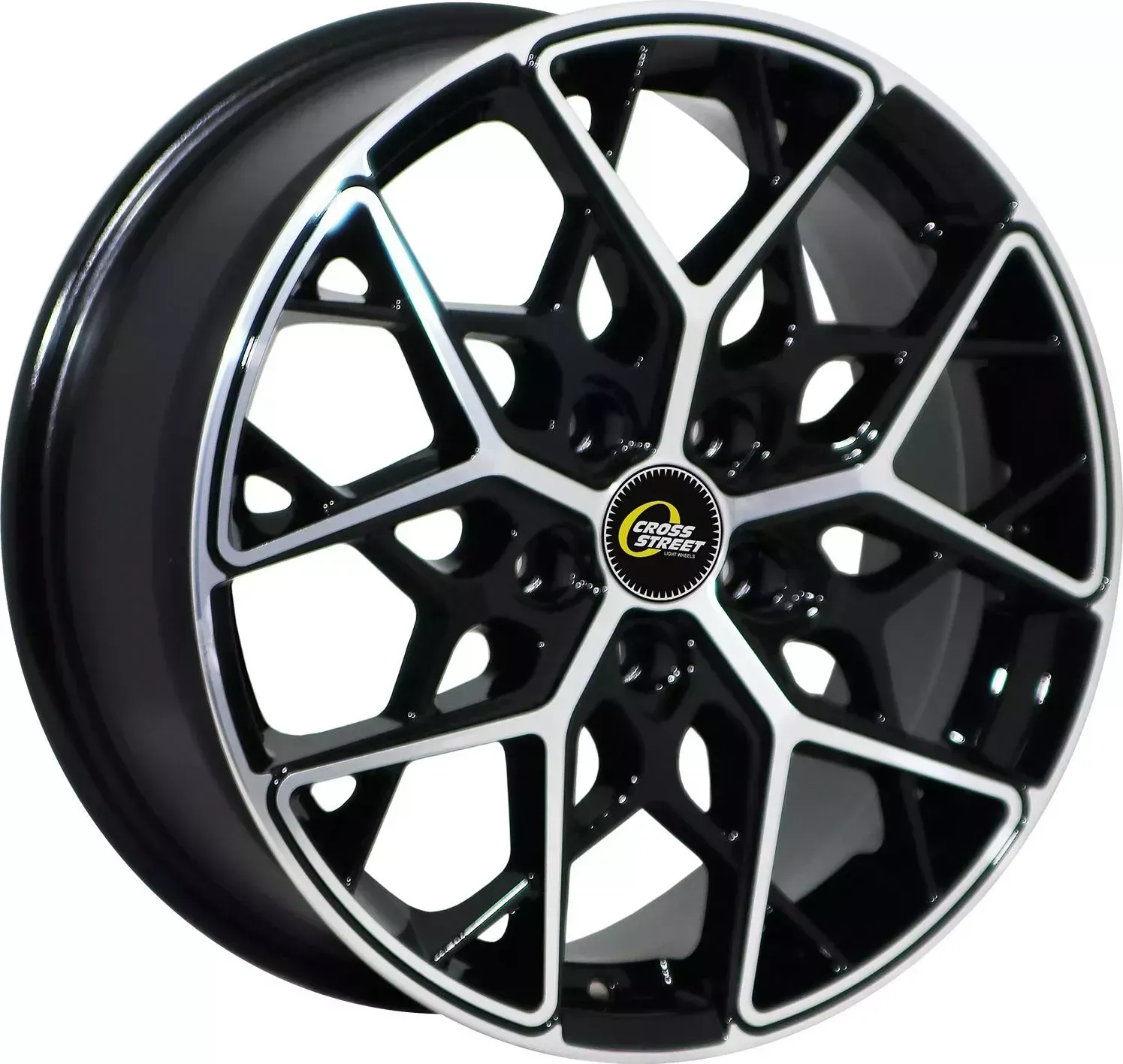 Диск автомобильный CROSS STREET CR-20 6.5x16/5x114.3 ET45 D67.1 BKF 6.5X16/5X114.3